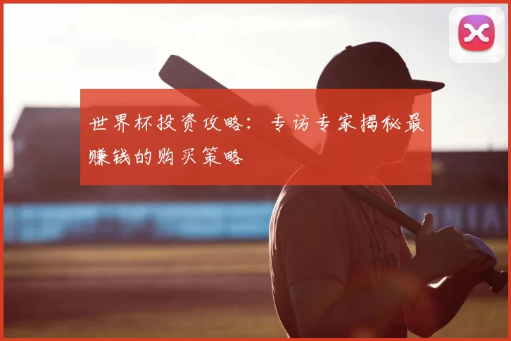 世界杯投资攻略:专访专家揭秘最赚钱的购买策略