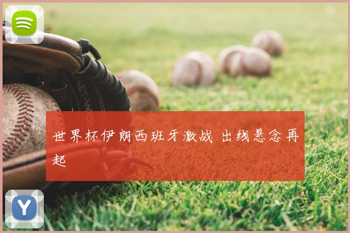 世界杯伊朗西班牙激战 出线悬念再起