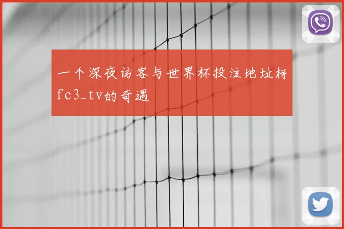 一个深夜访客与世界杯投注地址柯fc3_tv的奇遇