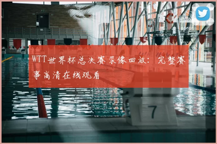 WTT世界杯总决赛录像回放:完整赛事高清在线观看